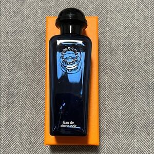 Hermès Eau de Citron Noir with Orange Box. Was used. Not new.
